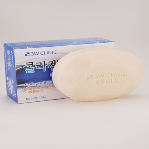 3W Clinic Collagen Beauty Soap 120g