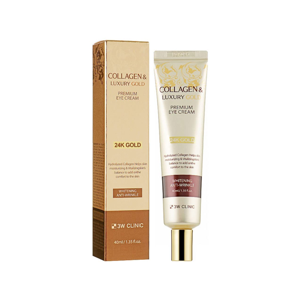 3w Clinic Collagen & Luxury Gold Premium Eye Cream 40ml