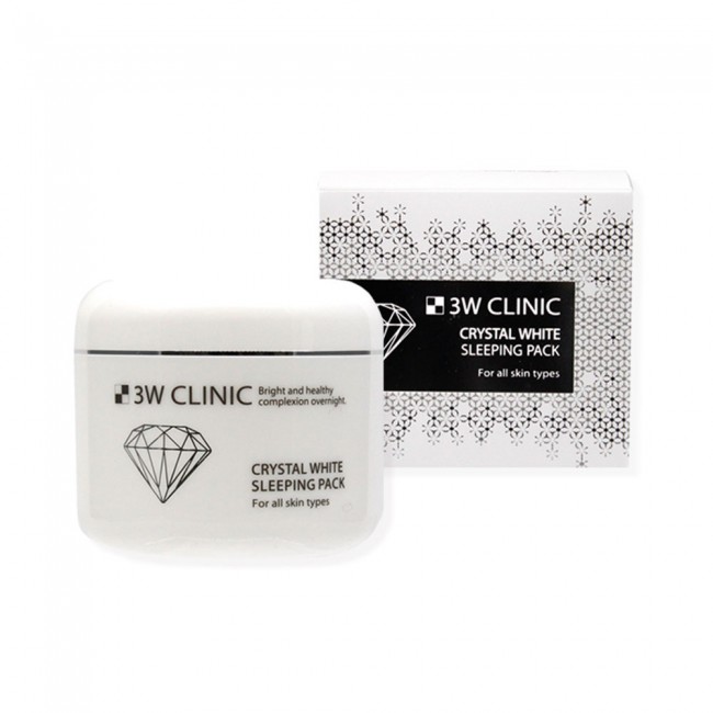 3W Clinic Crystal White Sleepling Pack 100ml