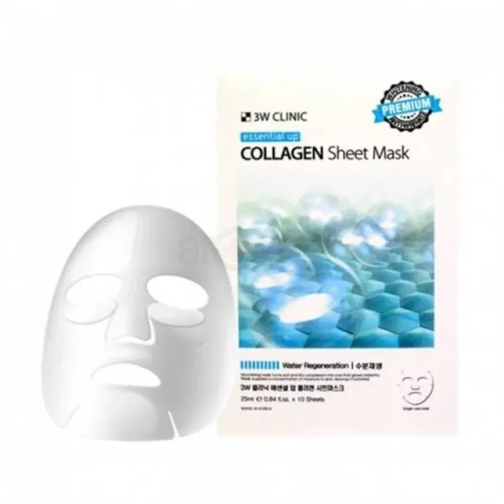 3W Clinic Essential Up Collagen Sheet Mask 25ml