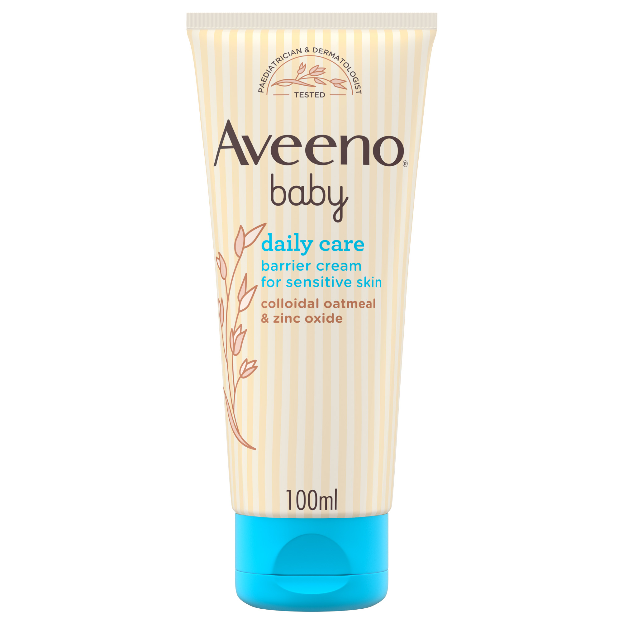 Aveeno Baby Daily Care Nappy Barrier Cream Sensitive Skin 100ml