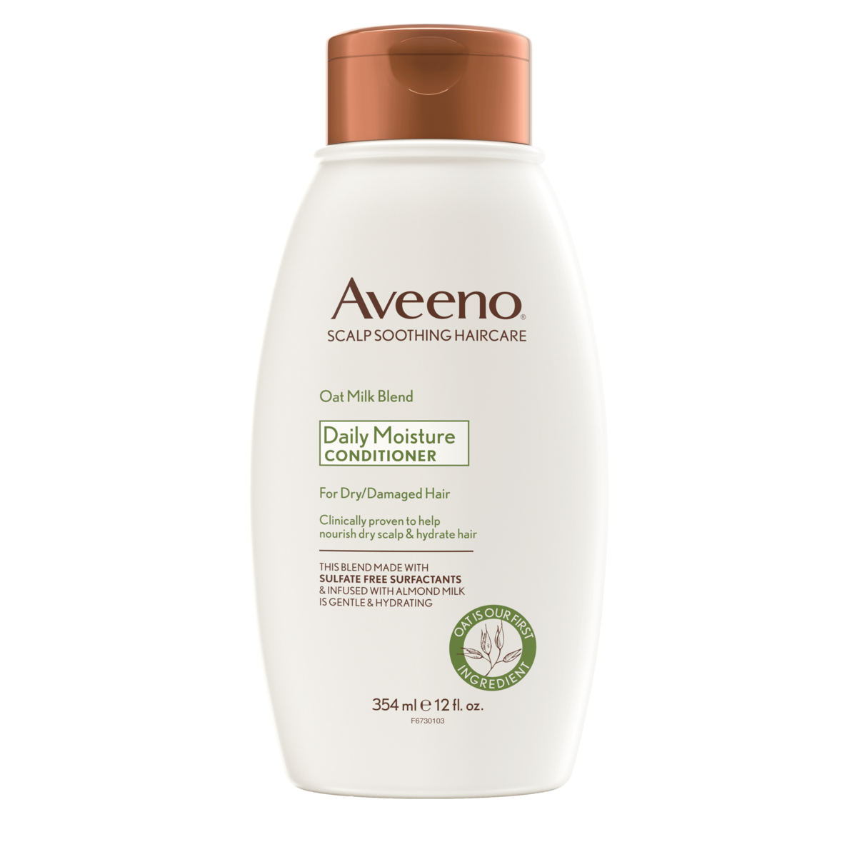 Aveeno Daily Moisture For Dry Hair Oat Milk Blend Conditioner 300ml