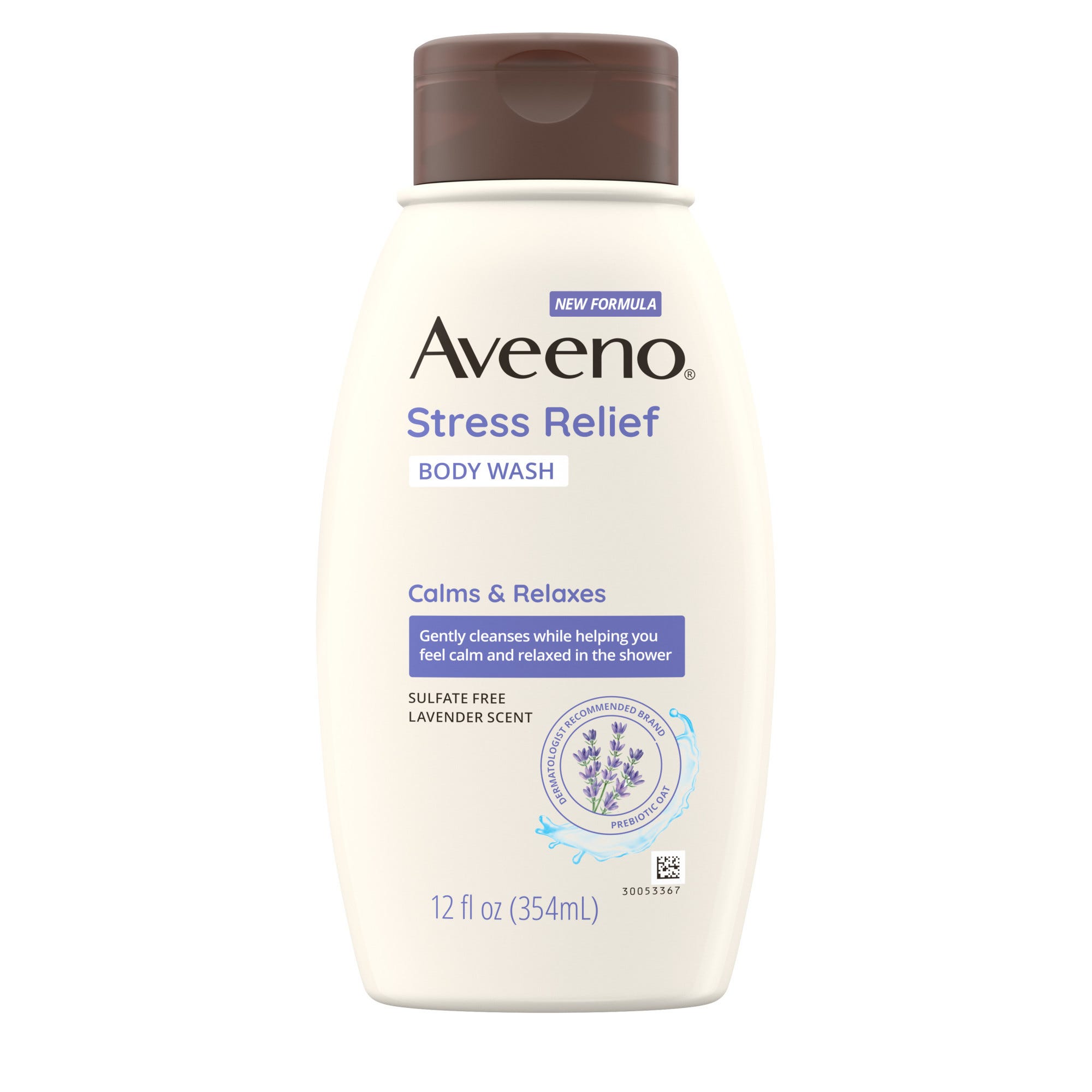 Aveeno Skin Relief Dry Skin Body Wash Lavender 354ml