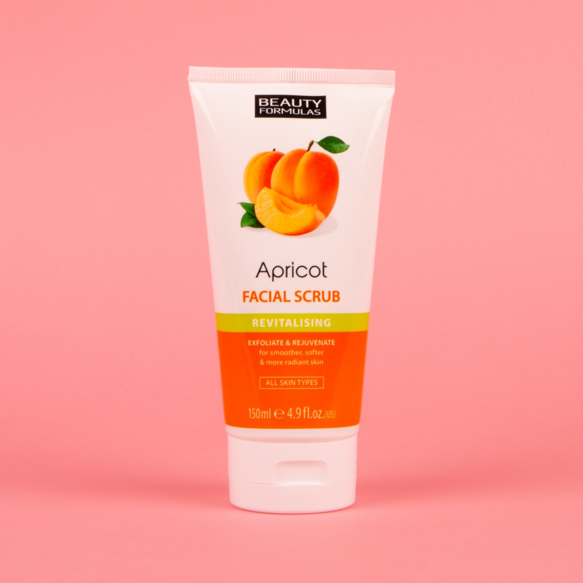 Beauty Formulas Apricot Revitalising Facial Scrub 150ml
