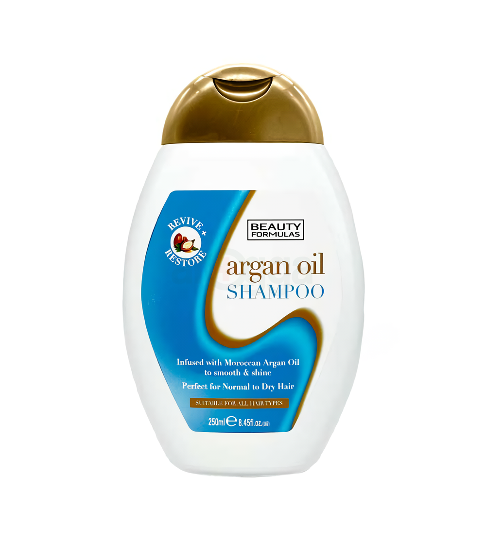 Beauty Formulas Argan Oil Shampoo Normal to Dry Hair 150ml