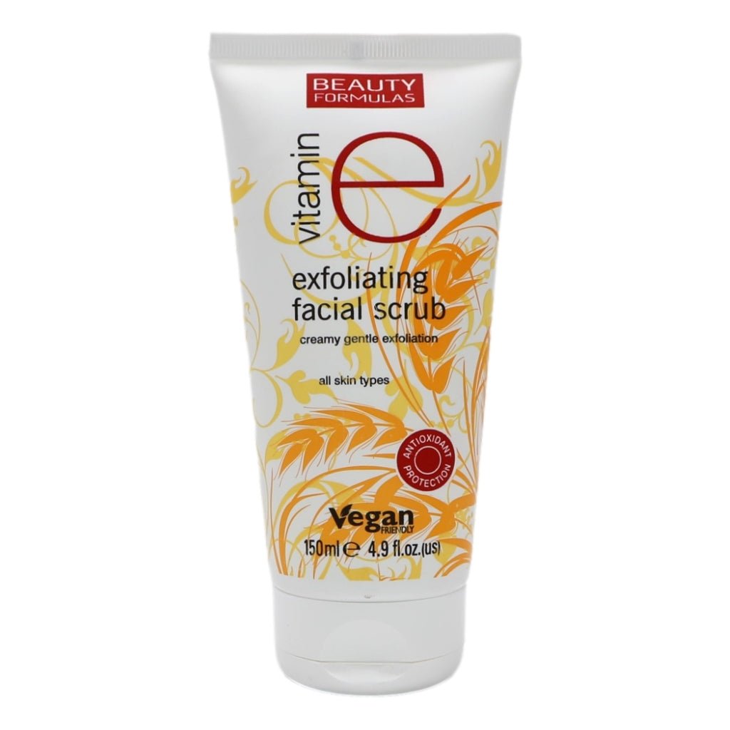 Beauty Formulas Vitamin E Exfoliating Facial Scrub 150 ml