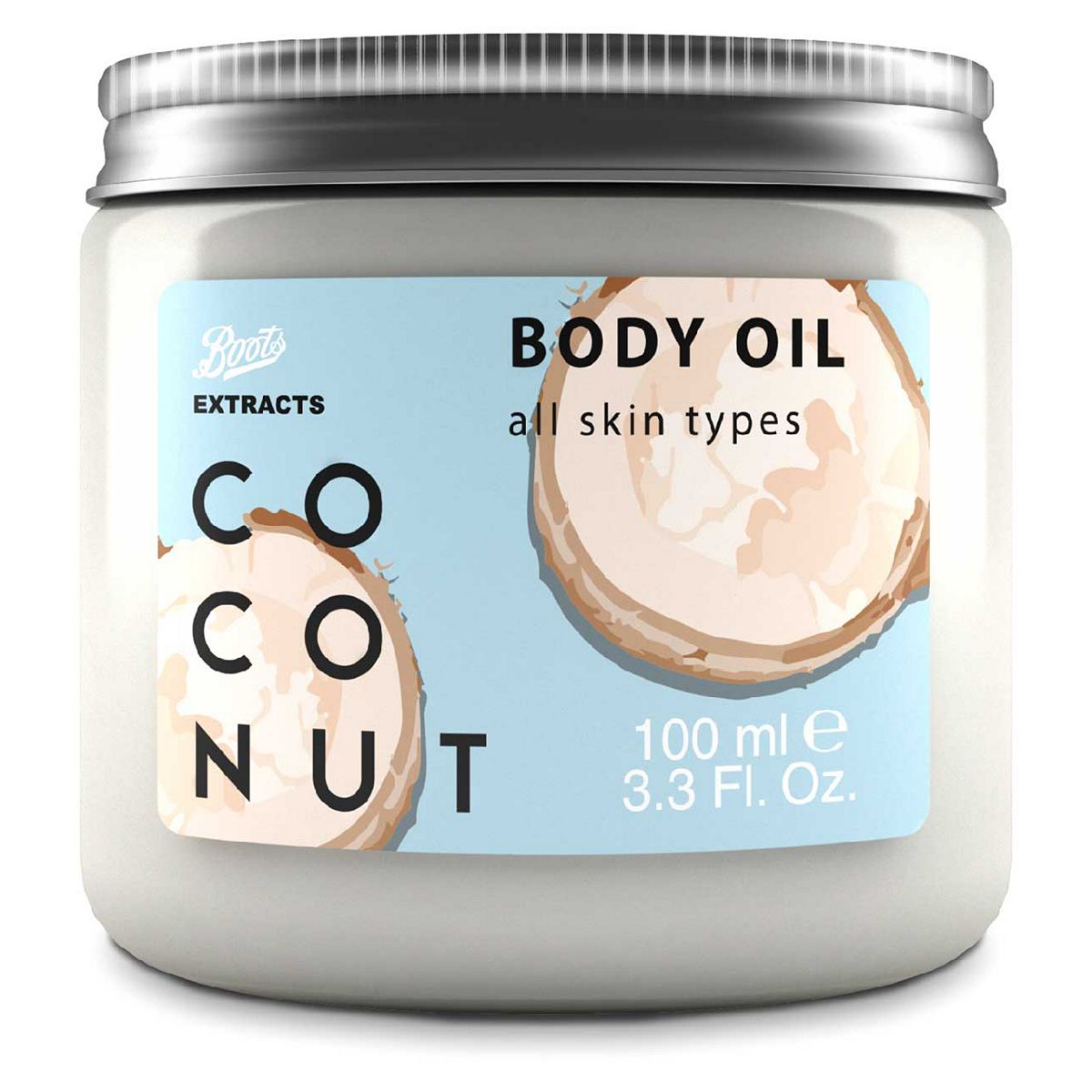 Boots Coconut Body Oil For All Skin Types 100ml