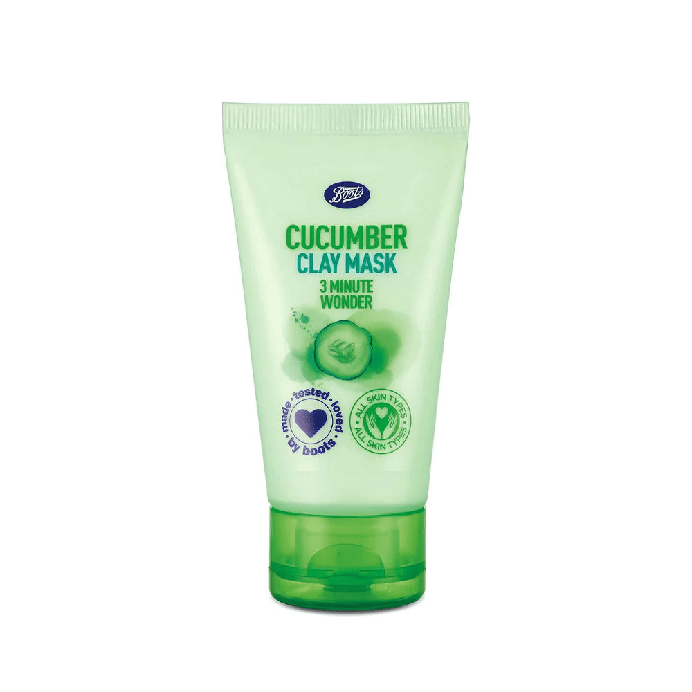 Boots Cucumber Clay Mask 3 Minute Wonder 50ml