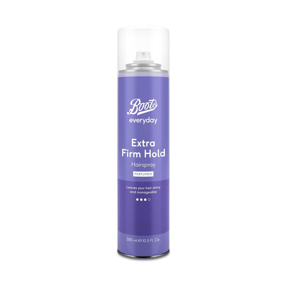 Boots Everyday Extra Firm Hold Perfumed Hair Spray 300ml