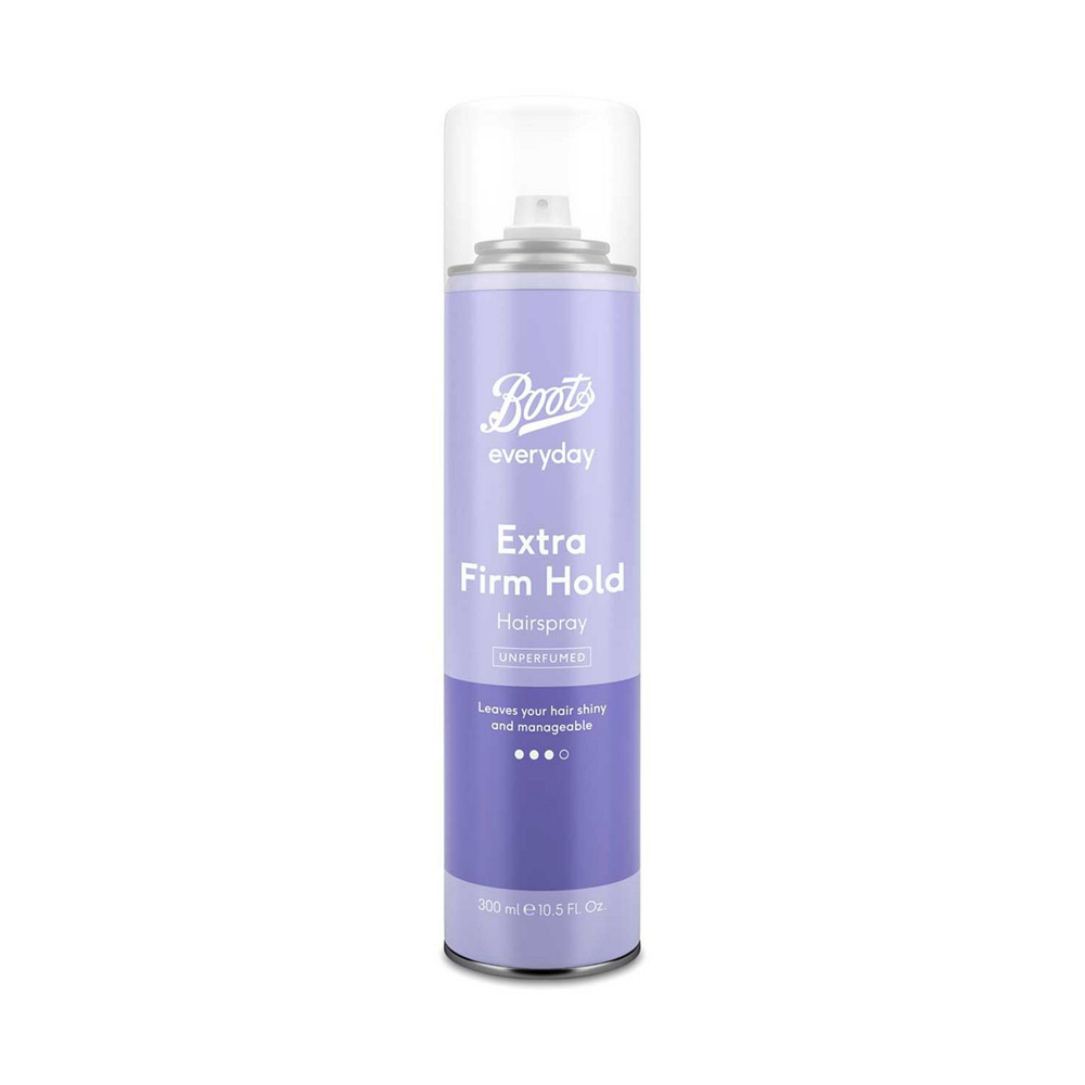 Boots Everyday Extra Firm Hold Unperfumed Hair Spray 300 ml