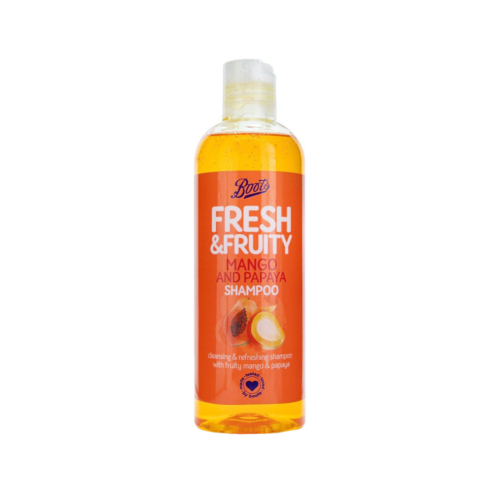Boots Fresh & Fruity Mango & Papaya Shampoo 500ml