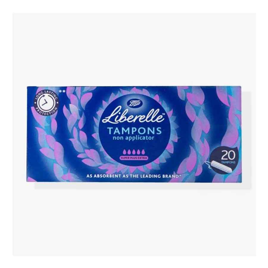 Boots Liberelle Non Applicator Tampons Regular 24 Tompons