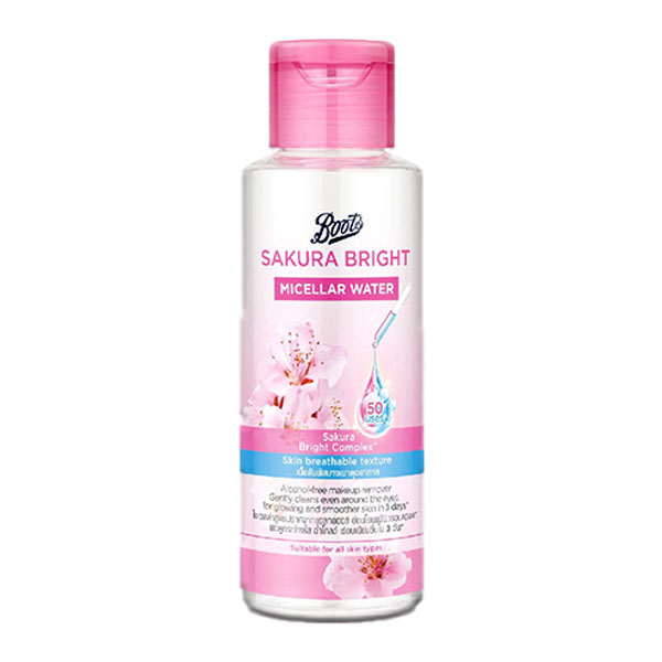 Boots Sakura Bright Micellar Water 100ml