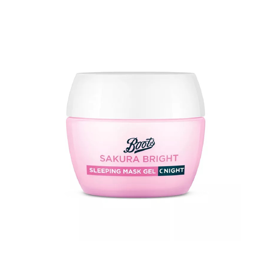 Boots Sakura Bright Sleeping Mask Gel Night 50ml