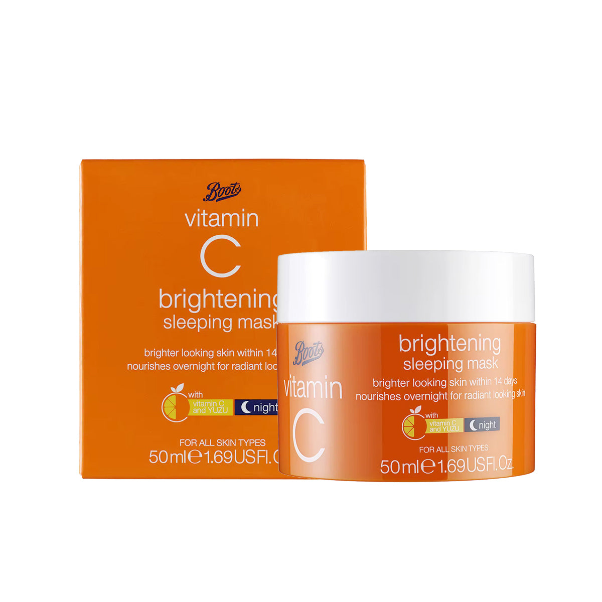 Boots Vitamin C Brightening Sleeping Mask Night 50ml