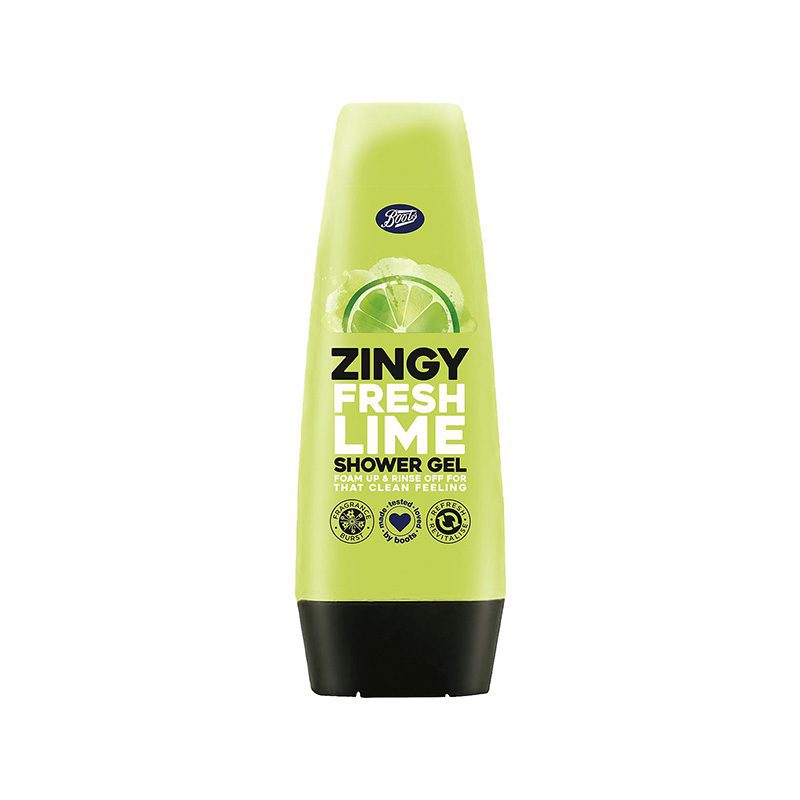 Boots Zingy Fresh Lime Shower Gel 250ml