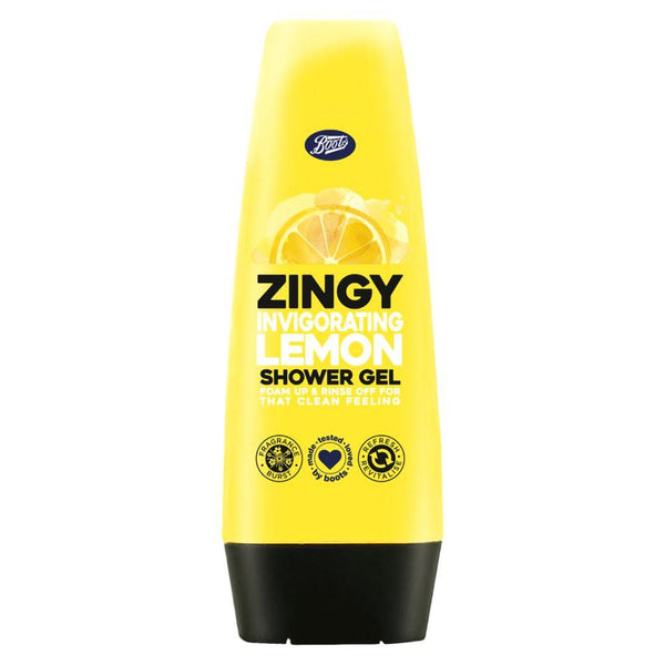 Boots Zingy Invigorating Lemon Shower Gel 250ml