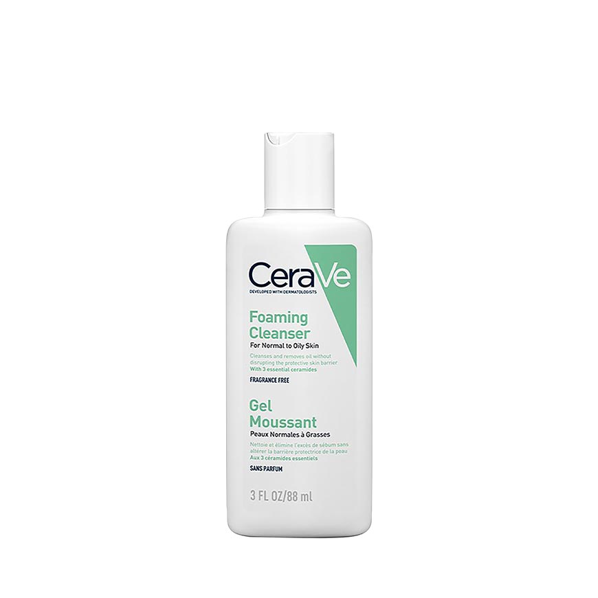 Cerave Foaming Cleanser for Normal to Oily Skin 88ml