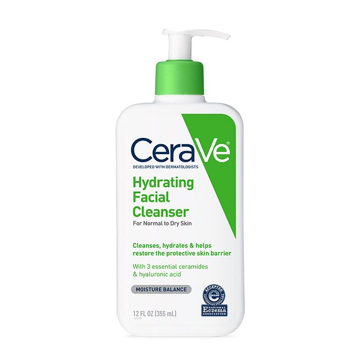 Cerave Hydrating Facial Cleanser for Normal To Dry Skin 355ml