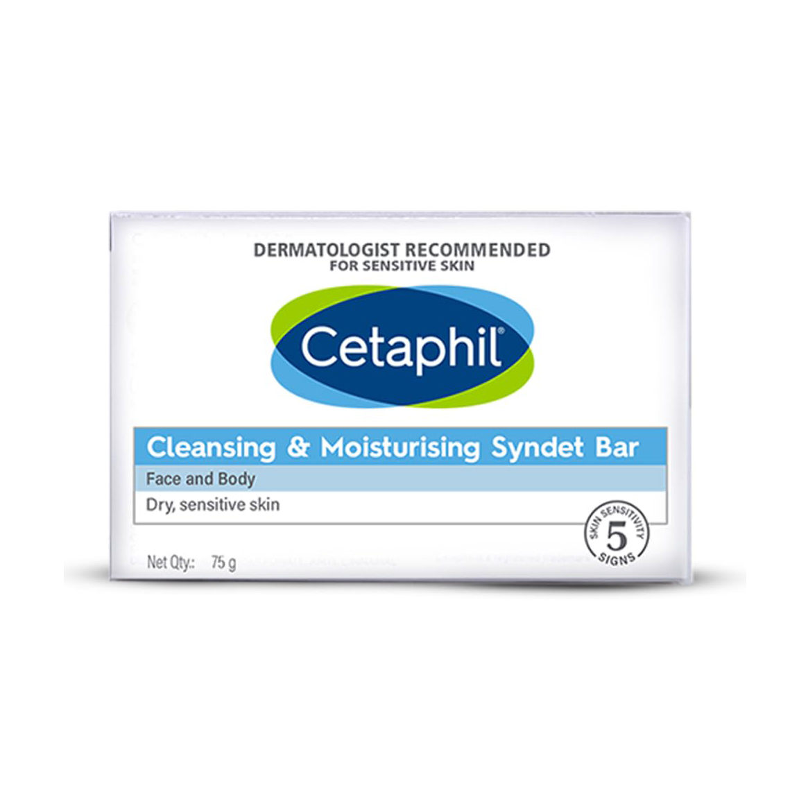 Cetaphil Cleansing and Moisturising Syndet Bar 75gm
