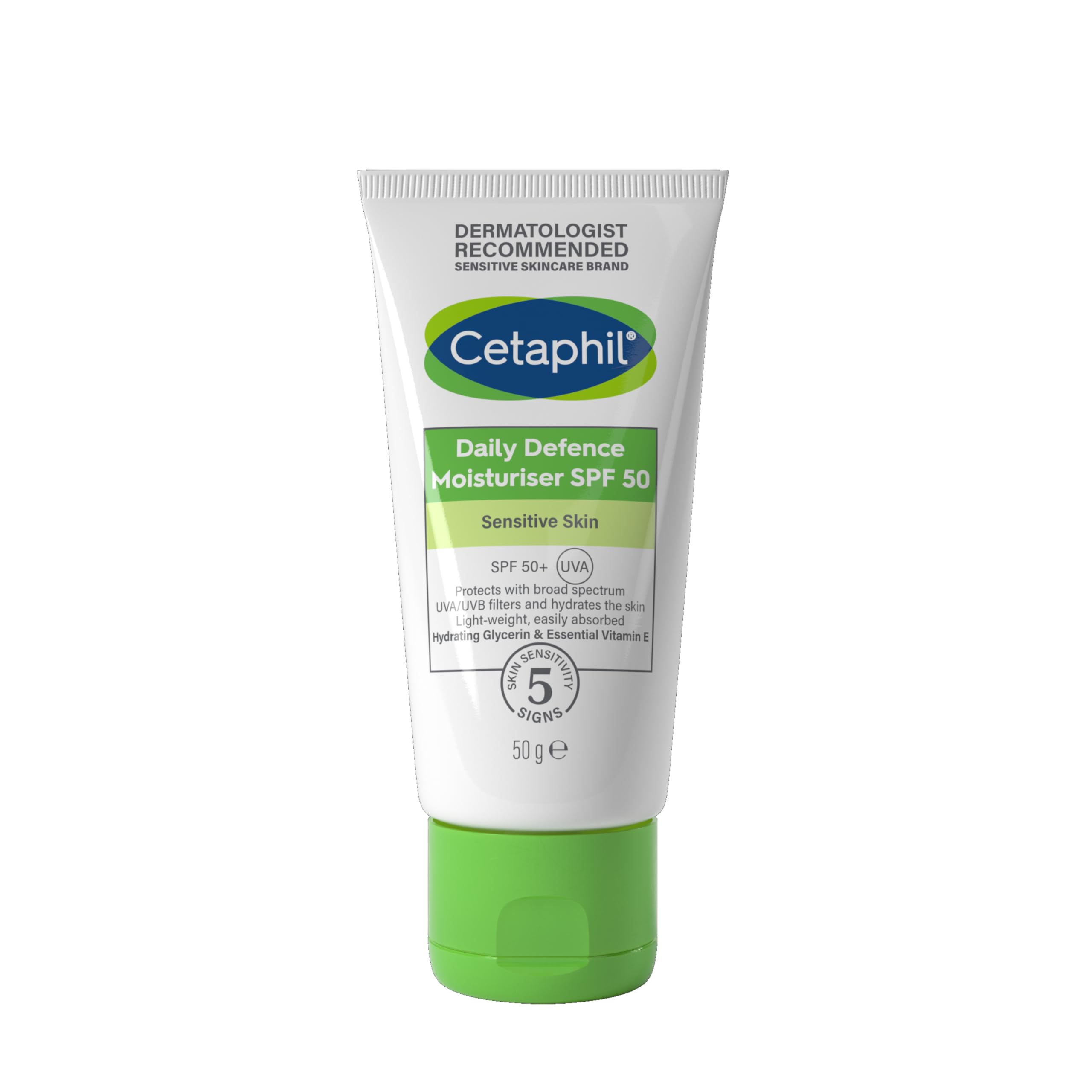 Cetaphil Daily Defence Face Moisturiser Spf 50 - 50g