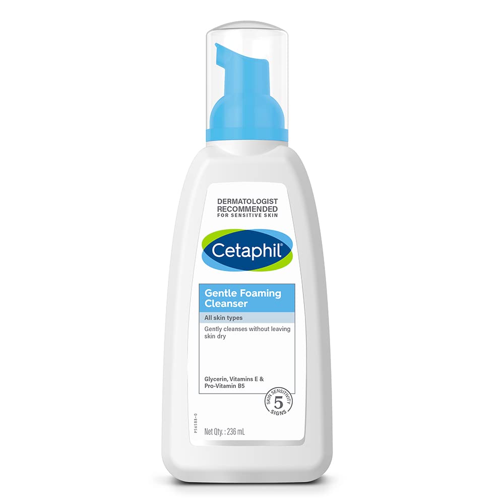 Cetaphil Gentle Foaming Cleanser for All Skin Types 236ml