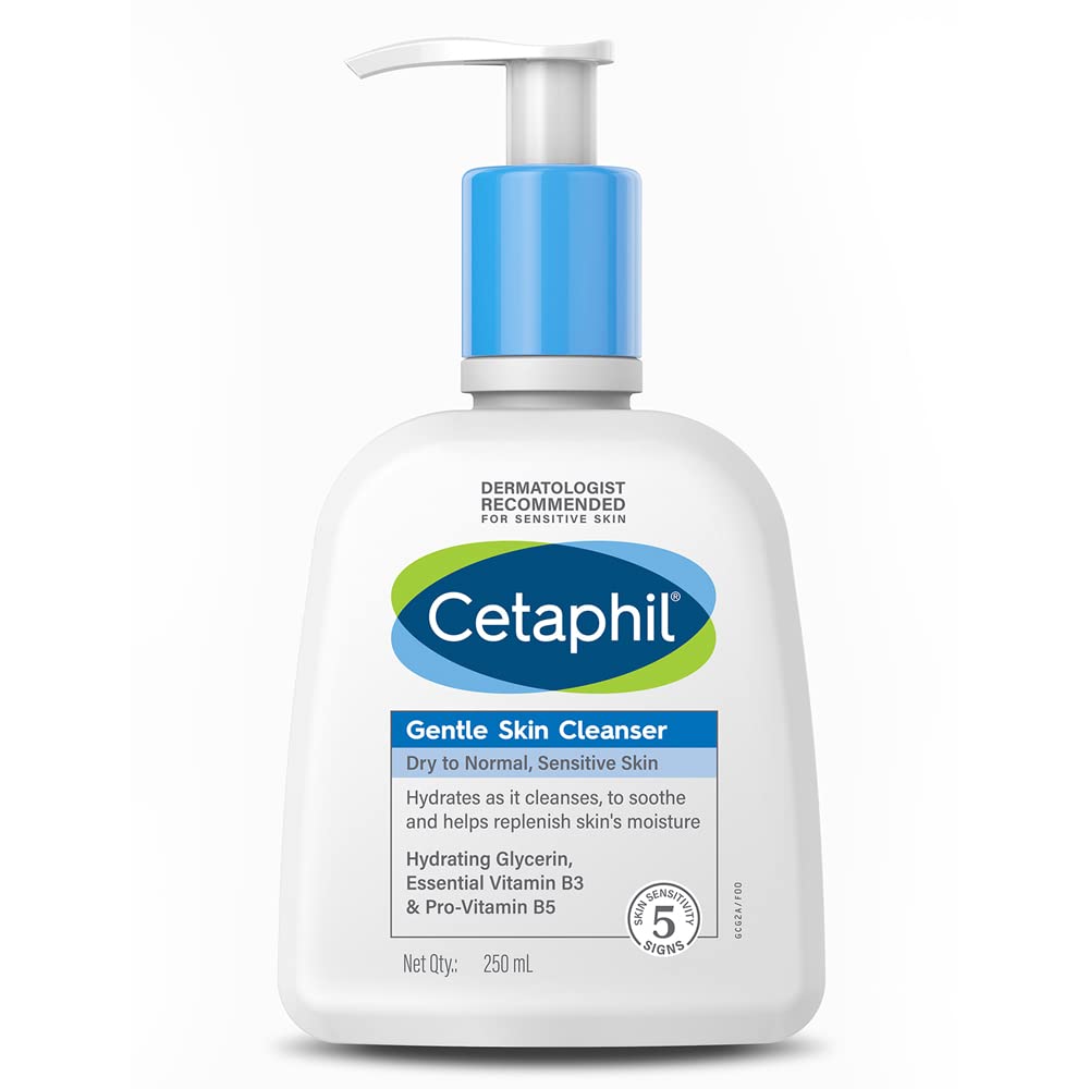 Cetaphil Gentle Skin Cleanser for Dry to Normal & Sensitive Skin 250ml