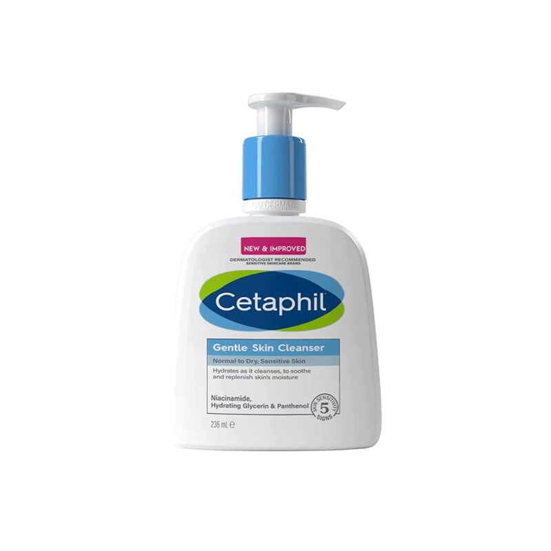 Cetaphil Gentle Skin Cleanser For Normal To Dry, Sensitive Skin 236ml