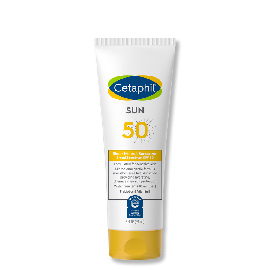 Cetaphil Sheer Mineral Sunscreen Broad Spectrum SPF 50 - 89 ml