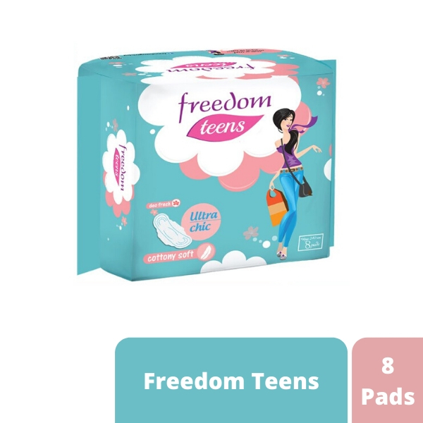 Freedom Teens Sanitary Napkin 8 Pads
