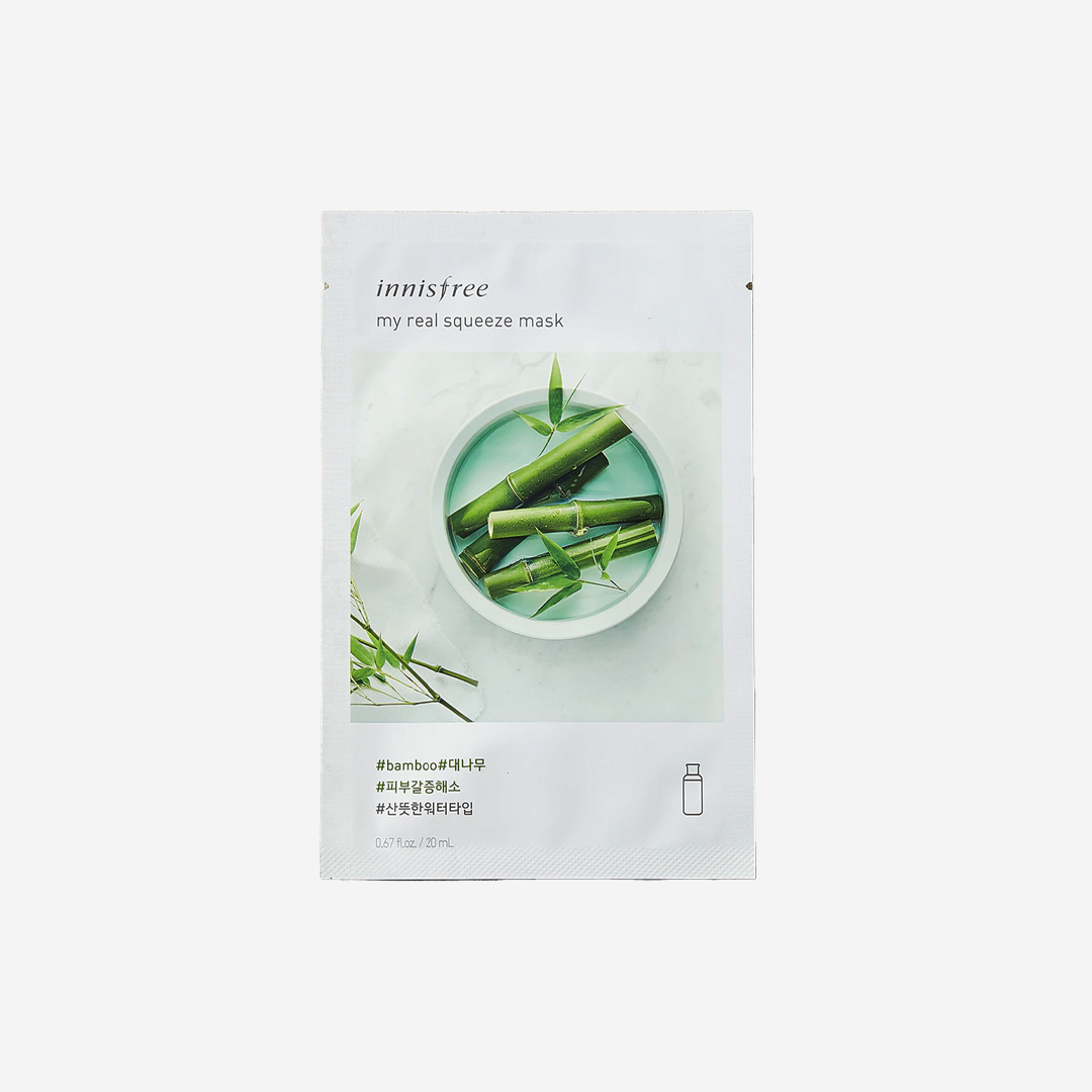 Innisfree My Real Bamboo Sheet Mask 22ml