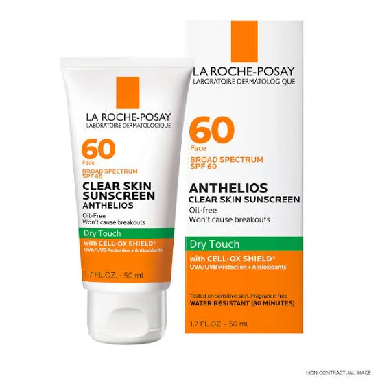 LA Roche-Posay Anthelios Clear Skin Oil Free Sunscreen SPF 60 - 50ml