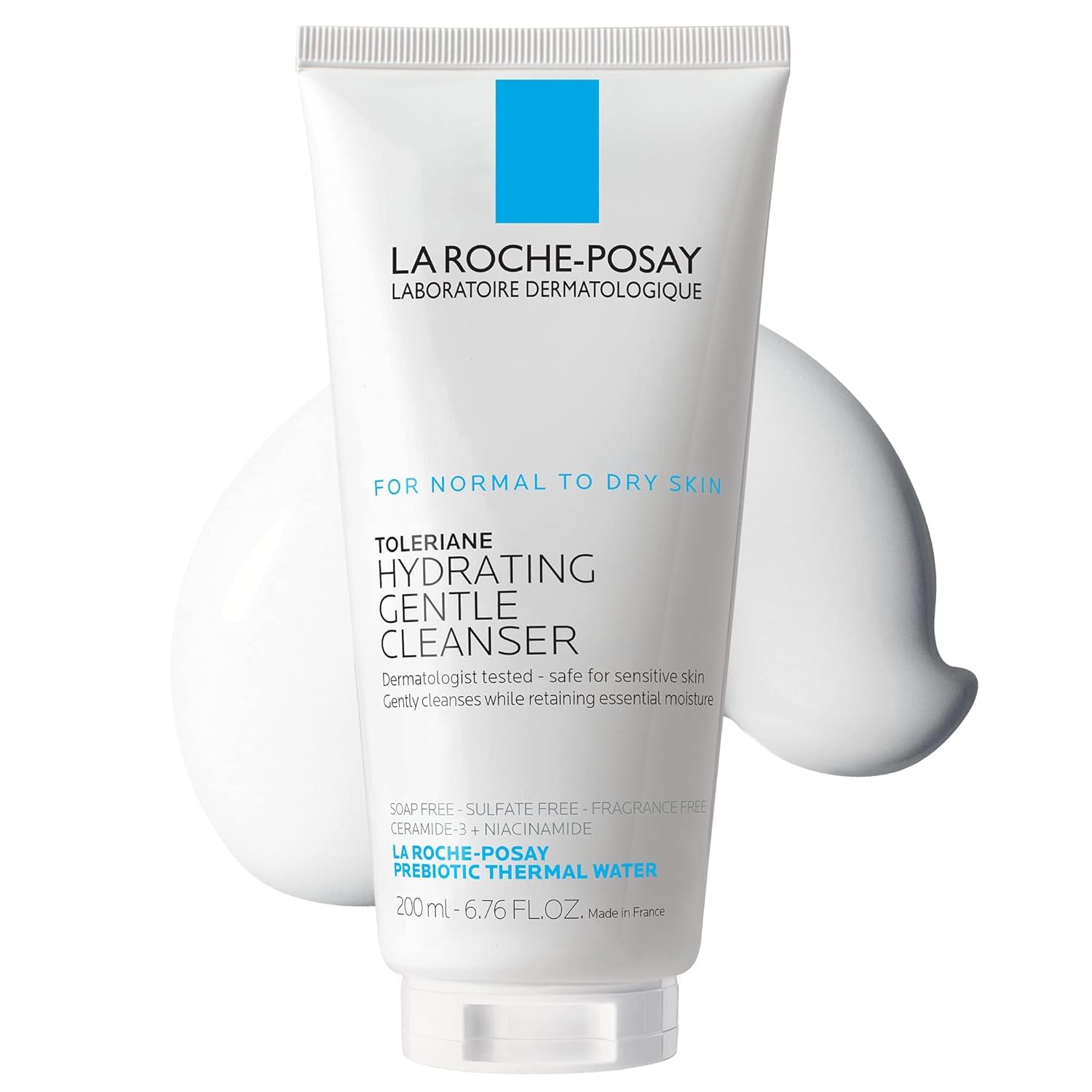 La Roche-Posay Toleriane Hydrating Gentle Cleanser For Normal to Dry Skin 200ml