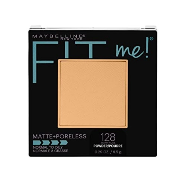 Maybelline Fit Me Matte + Poreless Pressed Powder - 128 Warm Nude