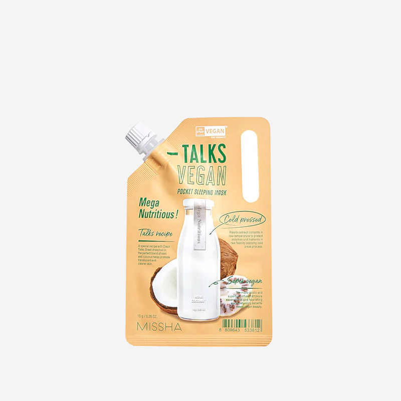 Missha Talks Vegan Pocket Sleeping Mask Mega Nutritious 10 g