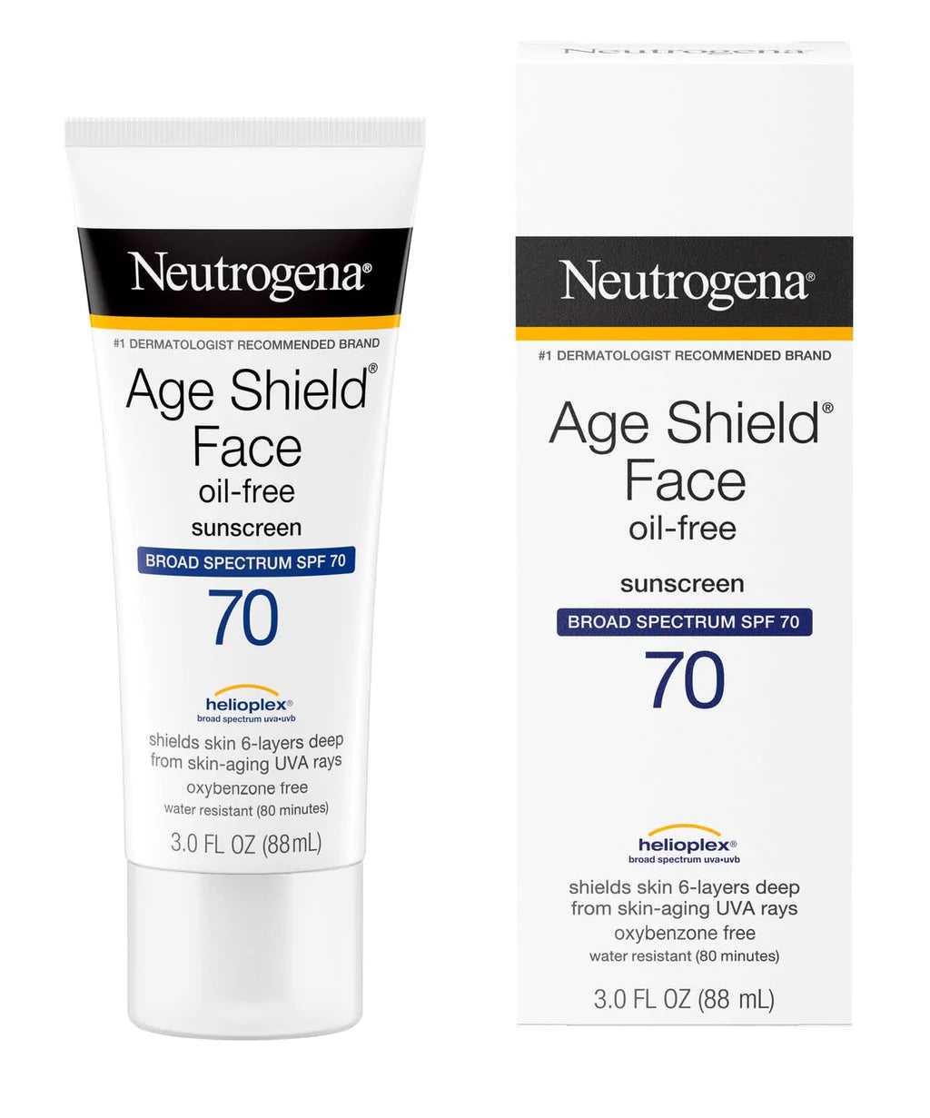 Neutrogena Age Shield Oil-Free Face Sunscreen SPF 70 88 ml