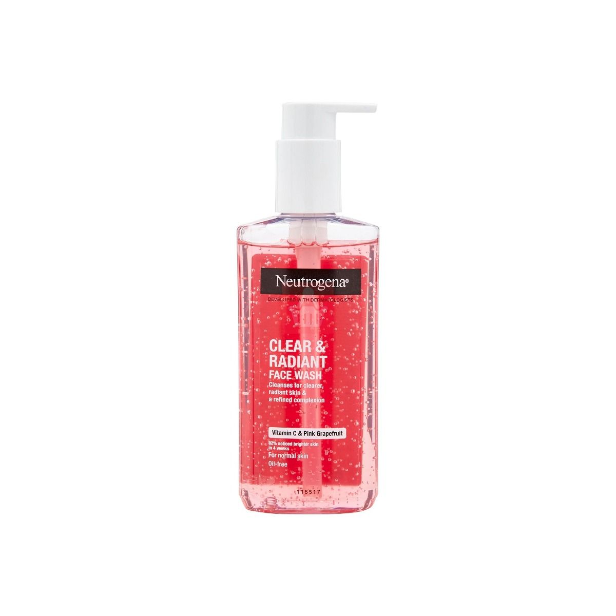 Neutrogena Clear Radiant Face Wash With Vitamin C Pink Grapefruit 200ml