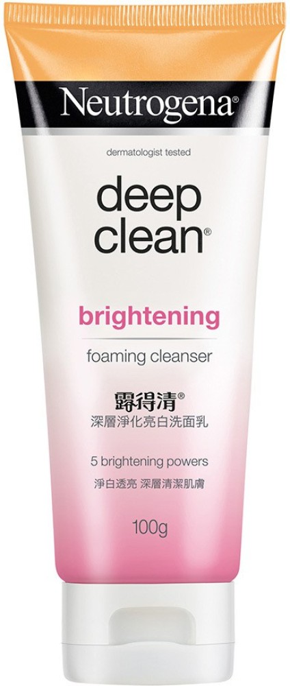 Neutrogena Deep Clean Brightining Foaming Cleanser 100g