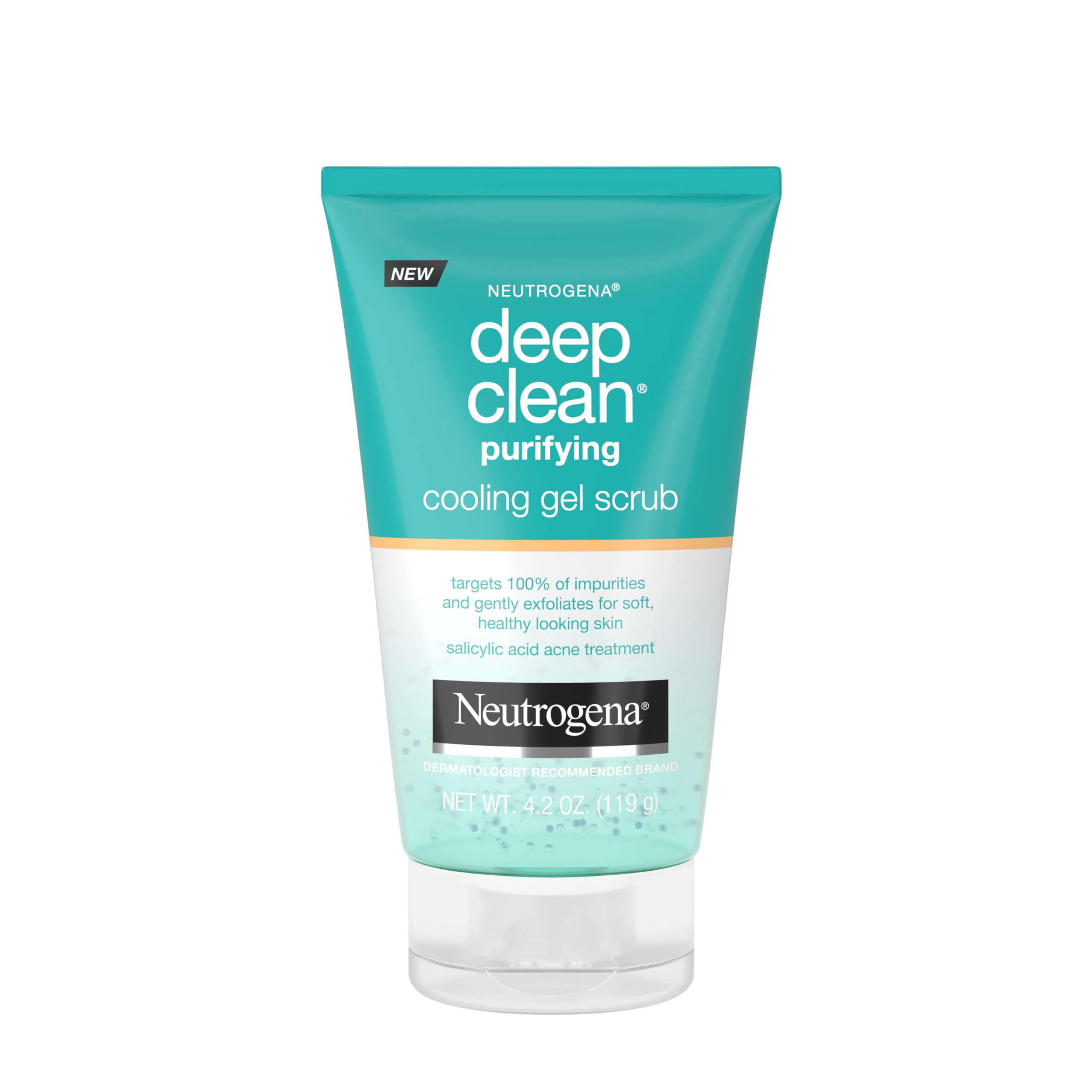 Neutrogena Deep Clean Purifying Cooling Gel and Exfoliating Face Scrub 119g