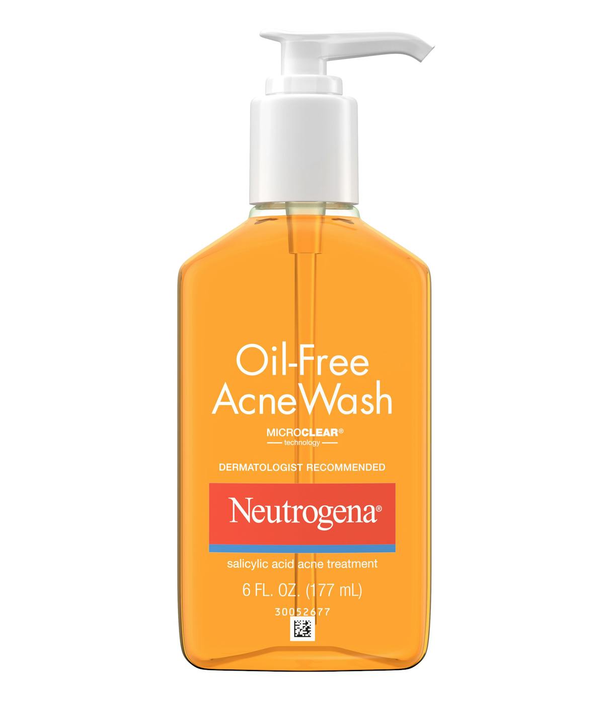 Neutrogena Oil Free Acne Wash 177ml