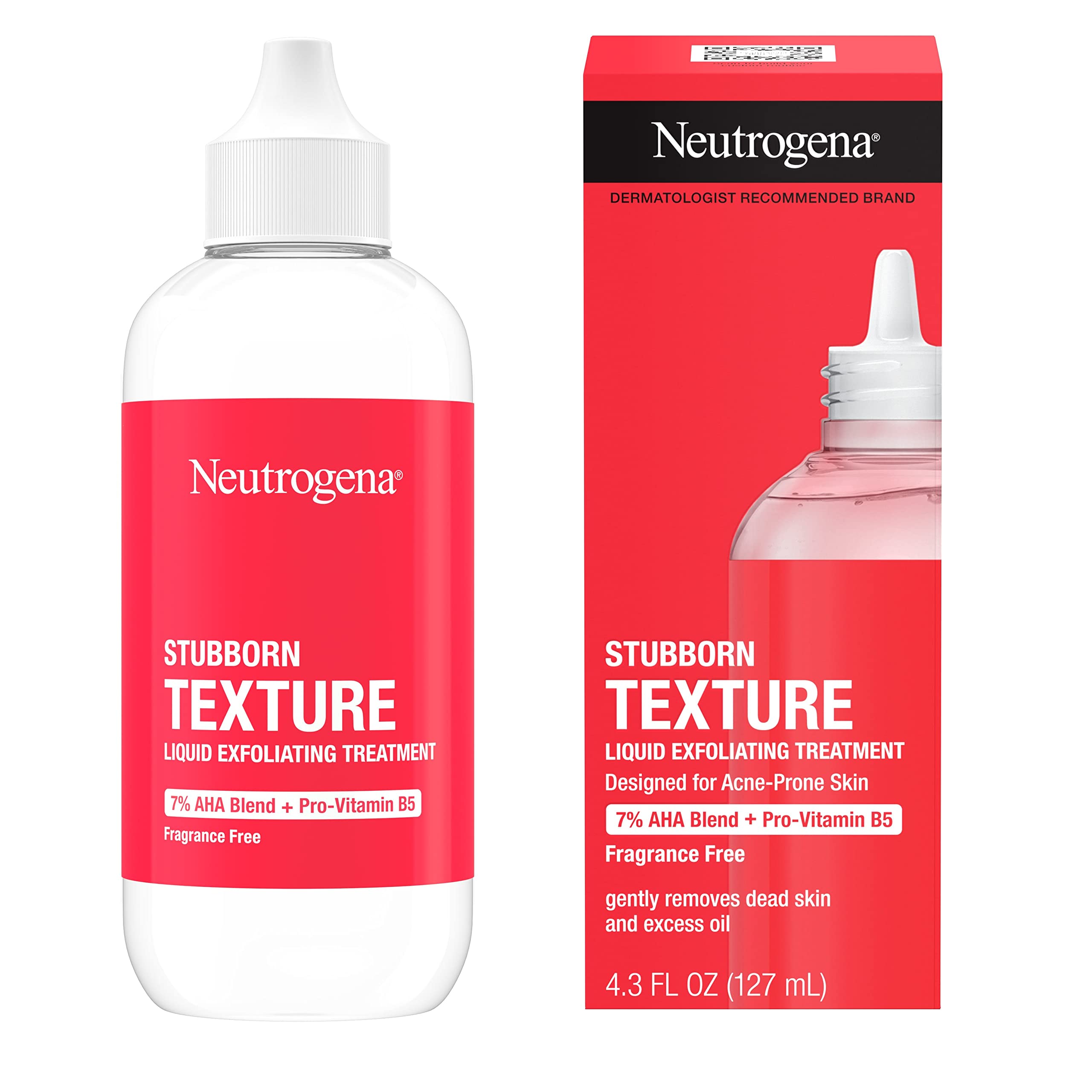 Neutrogena Stubborn Texture Liquid Exfoliating Treatment for Acne-Prone Skin 127ml