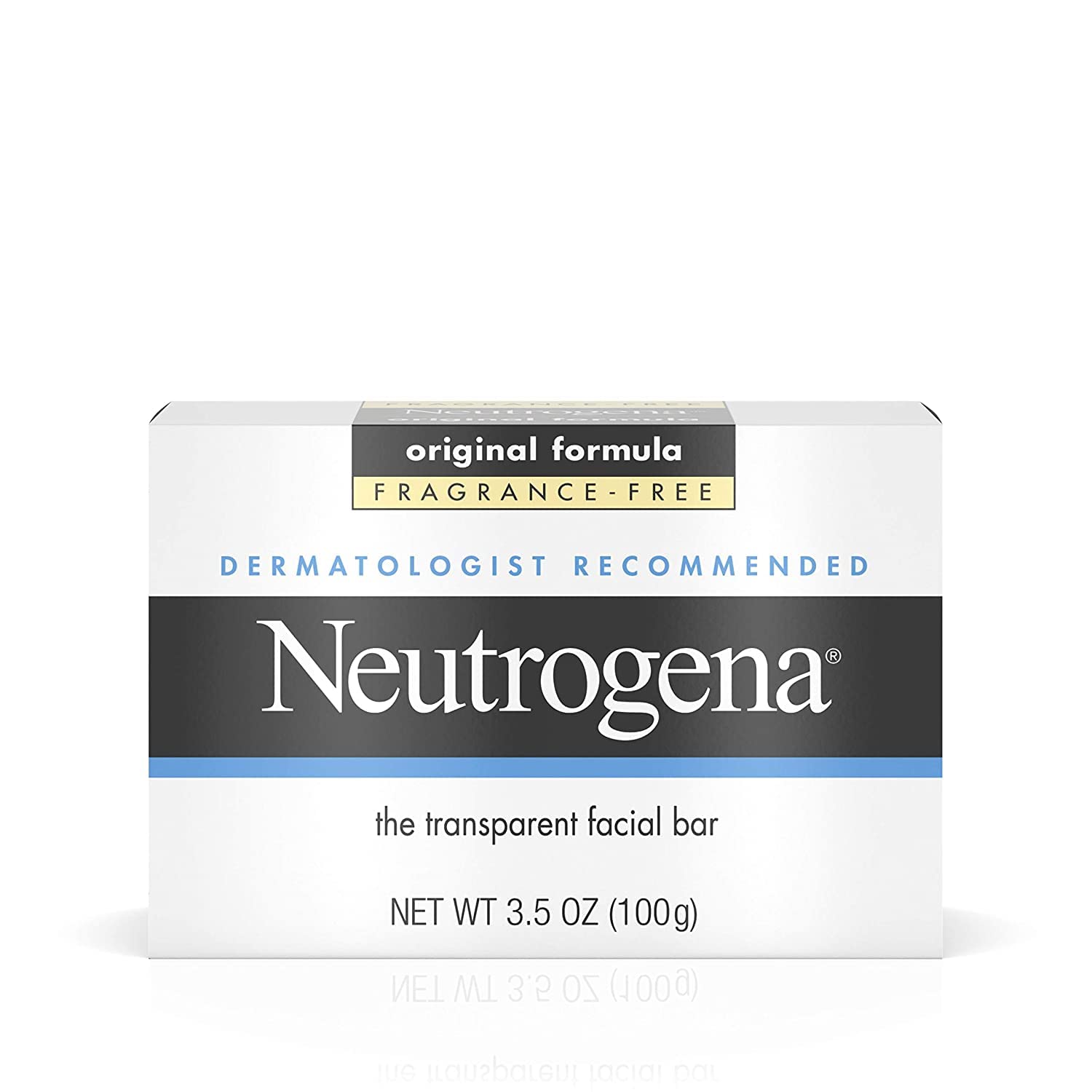 Neutrogena Transparent Facial Bar Fragrance-Free 100 g