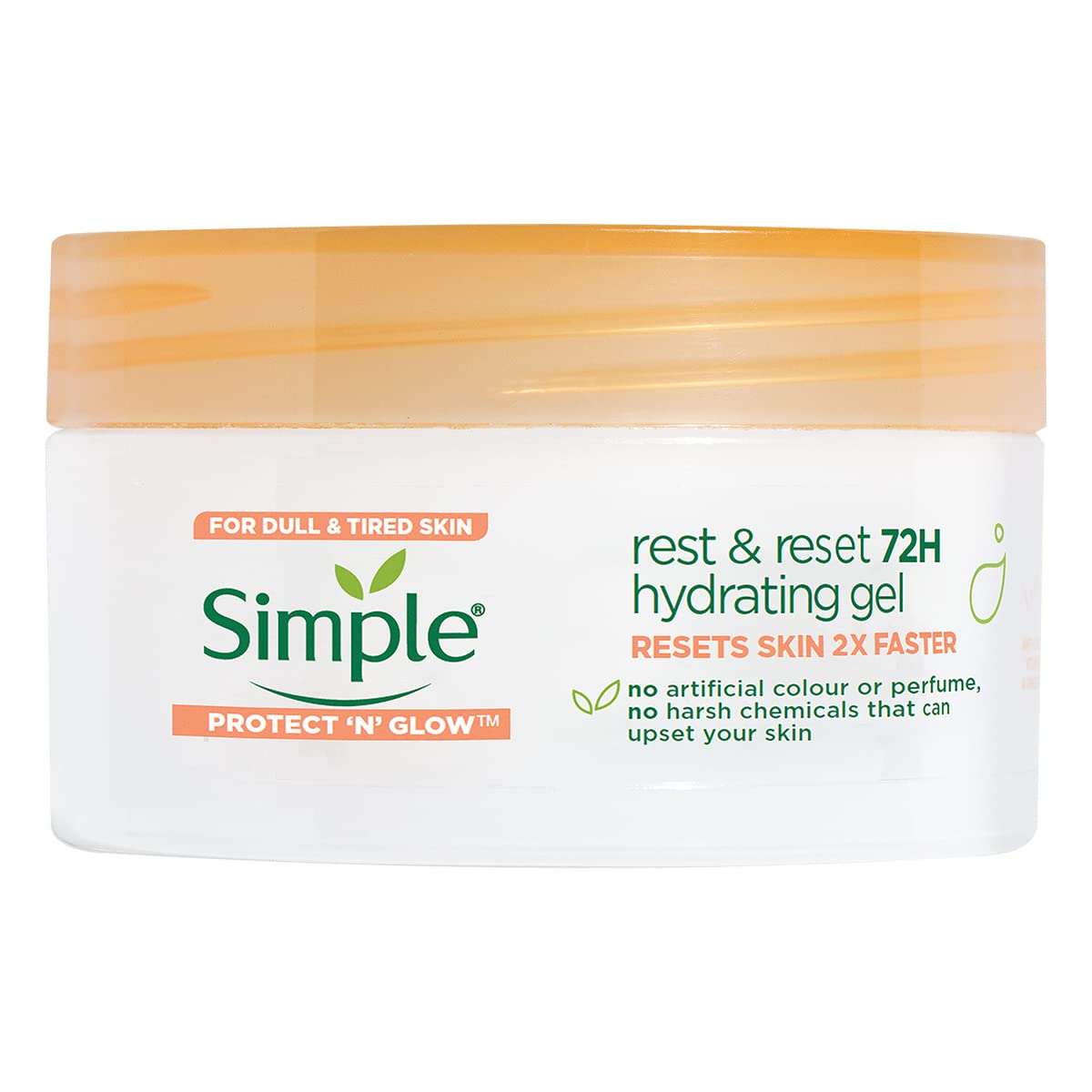 Simple Protect N Glow Rest and Reset 72h Hydrating Gel 50ml