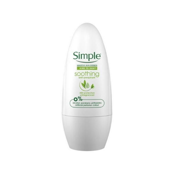 Simple Soothing Anti-Perspirant Deodorant - 50ml