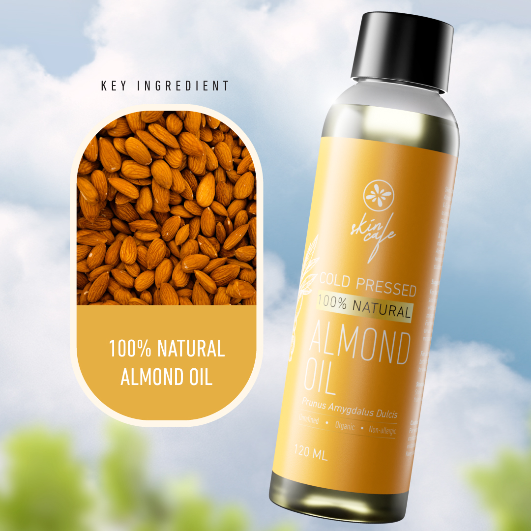 Skin Cafe Cold Pressed Almond Oil 120ml
