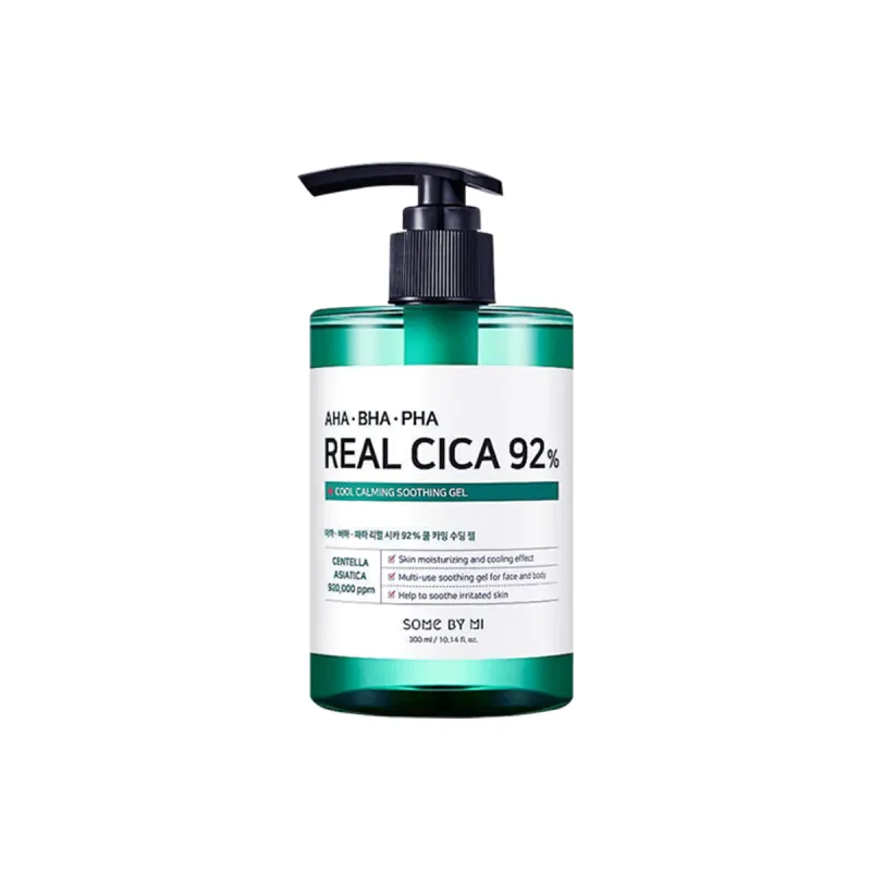 Some By Mi AHA BHA PHA Real Cica 92% Cool Calming Soothing Gel 300ml