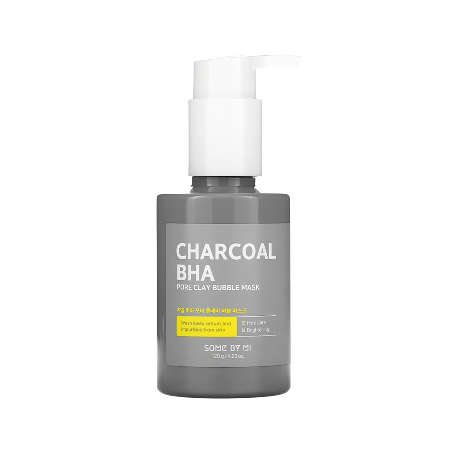 Some By Mi Charcoal BHA Pore Clay Bubble Mask 120g