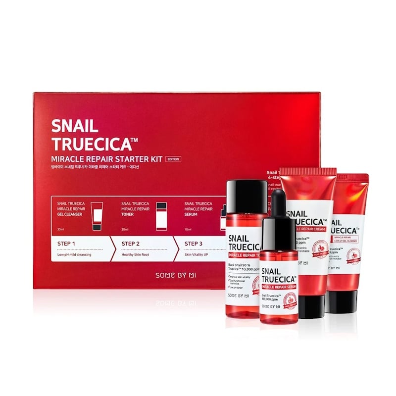 Some By Mi snail truecica Miracle Repair Starter Kit 4pcs