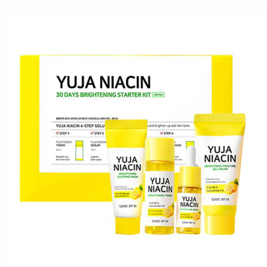 Some By Mi yuja niacin 30 Days Brightening Starter Kit 4pcs