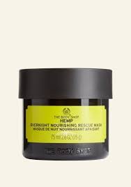 The Body Shop Hemp Overnight Nourishing Rescue Mask 75ml